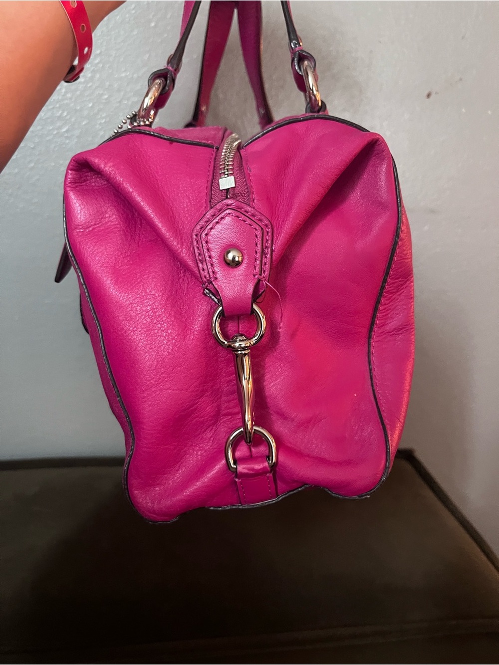 Coach Campbell pink Satchel F24690 - Picture 8 of 16